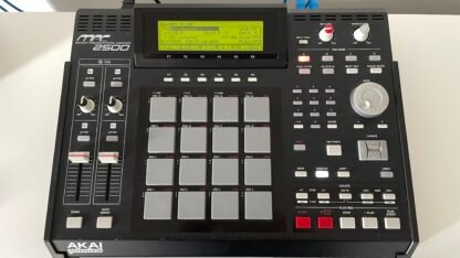 *** S O L D *** Akai MPC 2500 Black restored to stock original condition
