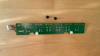 Akai MPC 2500 Parts - Function button F1-F6 PCB with connector & screws - Image 3