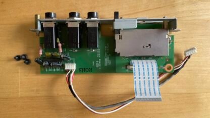 Akai MPC 2500 Parts - Headphone, Footswitch, CF Reader PCB with ribbon, screws - Image 3