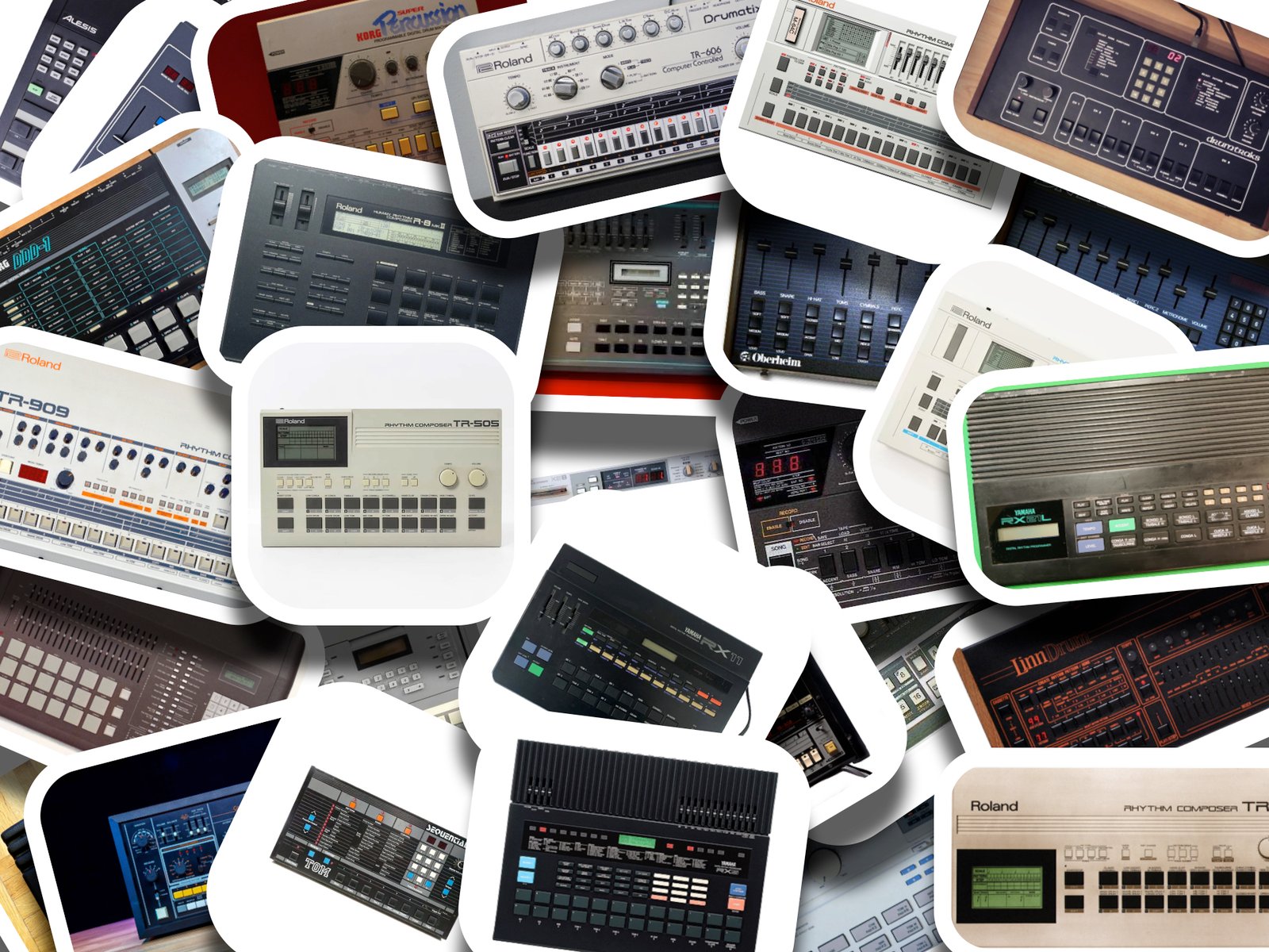 Vintage Drum Machines collection